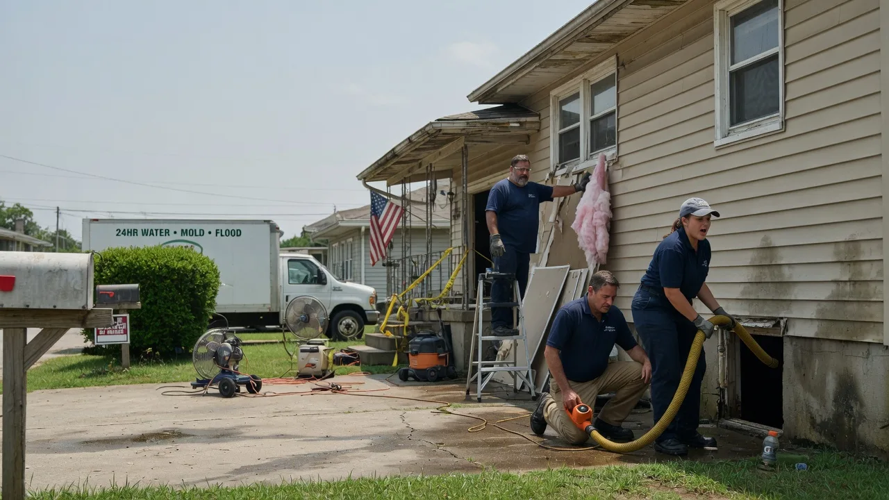 Water Damage Repair in Lyndon, IL near me
